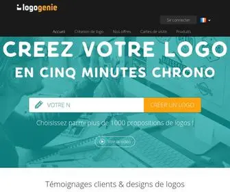 Logogenie.fr(Création) Screenshot