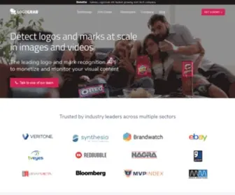 Logograb.com(The leading logo and mark recognition API) Screenshot
