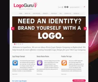 Logoguru.in(Logo design company in hyderabad) Screenshot
