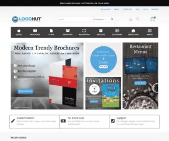 Logohut.in(Ready made Logos Hyderabad) Screenshot