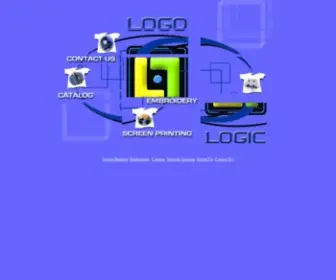 Logologic.com(Screenprinting, Embroidery and Promotional Products) Screenshot