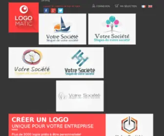 Logomatic.fr(Creation logo) Screenshot