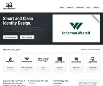 Logomotive.net(Logomotive, a Custom Logo Design Company) Screenshot