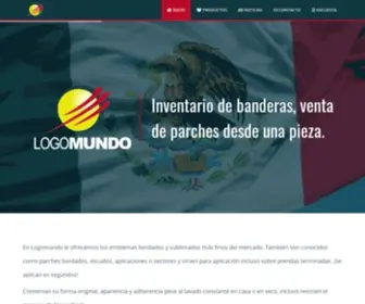 Logomundo.com.mx(Parches bordados) Screenshot