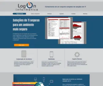 Logon.com.br(Logon Informática) Screenshot