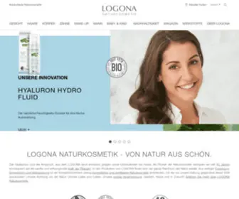 Logona.com(LOGONA Kosmetik) Screenshot