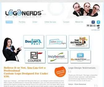 Logonerds.com(Best Logo Design Company) Screenshot