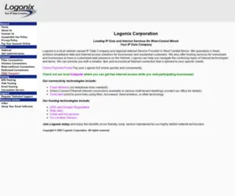 Logonix.net(Your IP Data Company) Screenshot