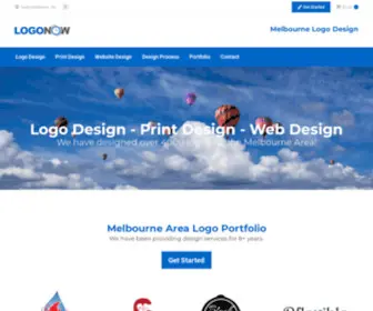 Logonow.com.au(Melbourne Logo Design) Screenshot