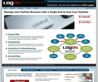 Logonsystems.com(LogOn Business Systems) Screenshot