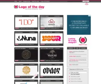 Logooftheday.com(Brand Designer & Strategist) Screenshot