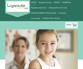 Logopediafonia.com(Logopedia) Screenshot