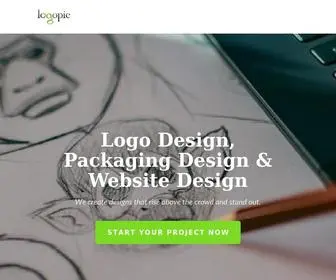 Logopie.com(Logo Design Company) Screenshot