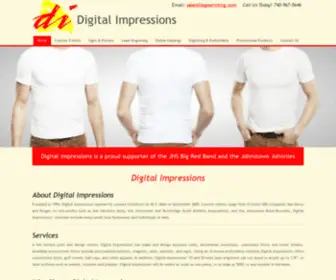 Logoprinting.com(Digital Impressions) Screenshot