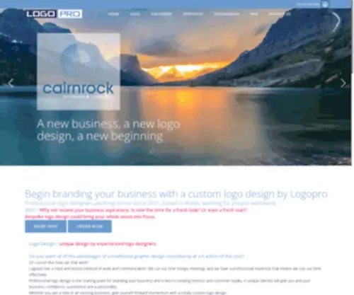 Logopro.co.uk(Professional Logo Design Online) Screenshot