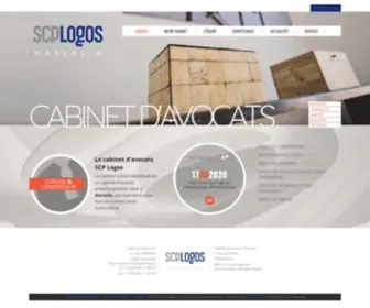 Logos-Avocats.fr(Cabinet d'avocats Logos) Screenshot