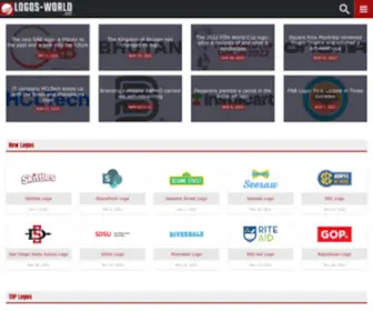 Logos-World.net(The most famous brands and company logos in the world) Screenshot