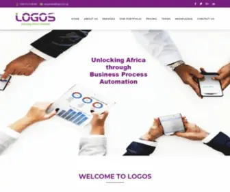 Logos.co.ug(LOGOS OFFICIAL WEBSITE) Screenshot