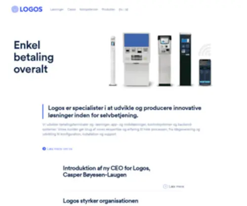 Logos.dk(Logos Payment Solutions A/S) Screenshot