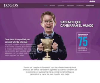 Logosacademy.edu.ec(Logos academy) Screenshot