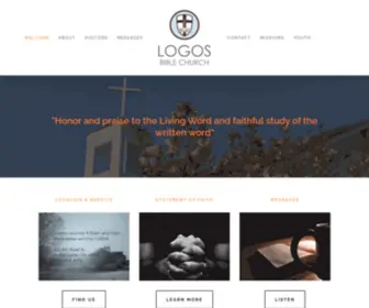 Logosbiblechurch.org(Logos Bible Church) Screenshot