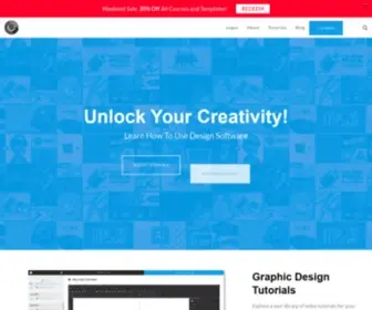 Logosbynick.com(Learn Graphic Design) Screenshot