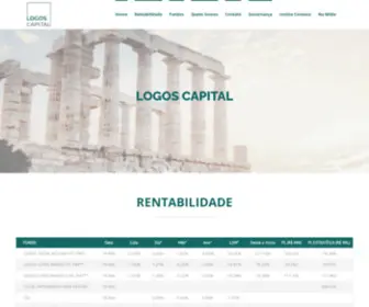 Logoscapital.com.br(Logos Capital) Screenshot