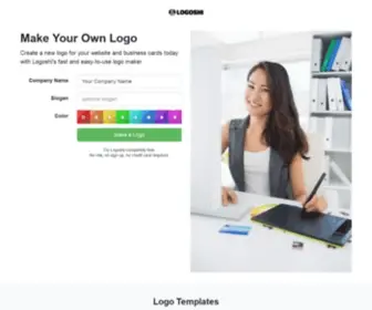 Logoshi.com(Make Your Own Logo) Screenshot
