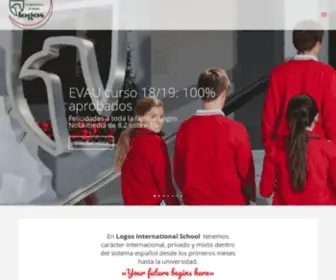 Logosinternationalschool.es(COLEGIO PRIVADO BILINGÜE en Las Rozas de Madrid) Screenshot