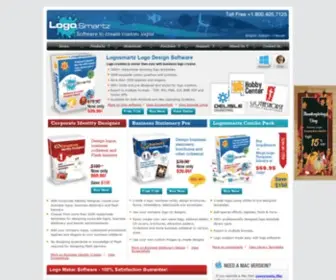 Logosmartz.com(Logo Design Software) Screenshot