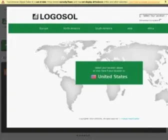 Logosol.com(Logosol Global Website) Screenshot