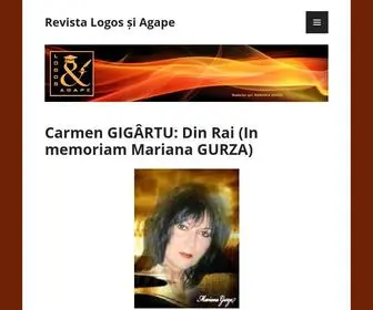 Logossiagape.ro(Revista Logos și Agape) Screenshot