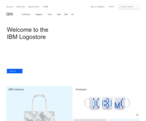 Logostore-Globalid.cn(The IBM Logostore) Screenshot