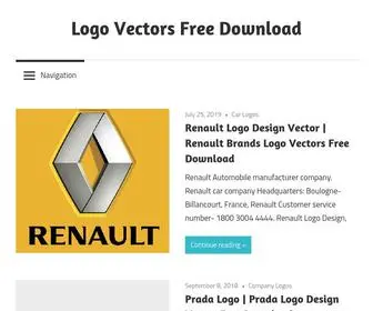 Logosvectorfree.com(Logo Design Vectors) Screenshot
