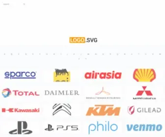 Logosvg.com(Download most famous brands logos in SVG) Screenshot