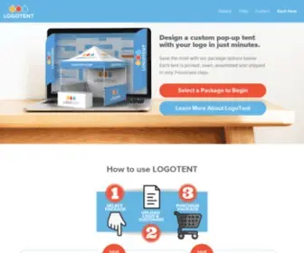 Logotent.com(Design Your Own Branded Pop) Screenshot