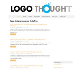 Logothought.com(Logo Design by) Screenshot