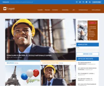 Logoti.net(Logoti est un site spécialisé dans l'information) Screenshot