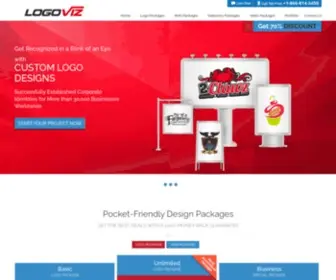 Logoviz.com(Professional Logo Design by an Affordable Logo Design Company) Screenshot