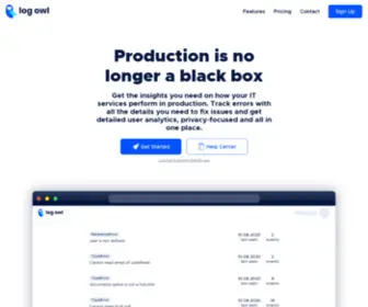 Logowl.io(Production) Screenshot