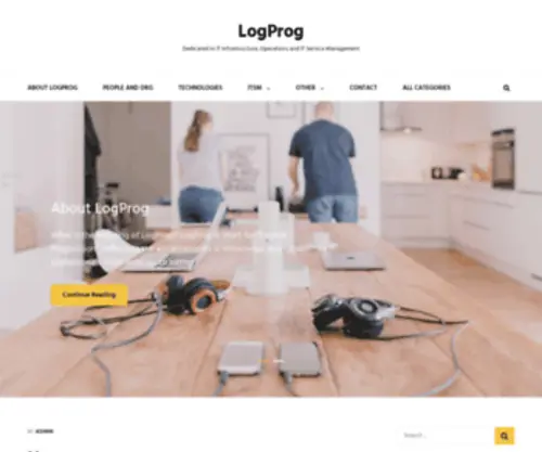 Logprog.us(Dedicated to IT Infrastructure) Screenshot