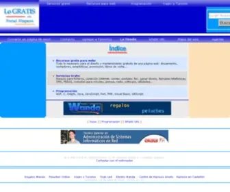 Logratis.info(Lo Gratis Portal Hispano) Screenshot