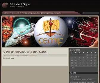 Logre.fr(Site de l'Ogre) Screenshot