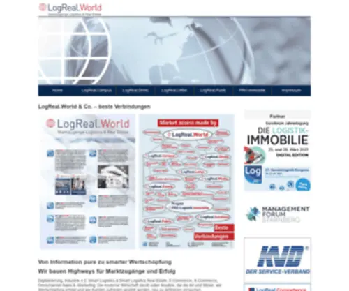 Logrealworld.de(LogReal.World & Co) Screenshot