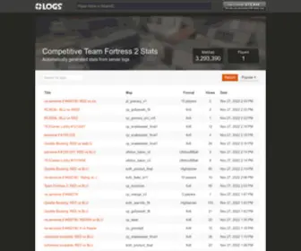 Logs.tf(Team Fortress 2 Stats) Screenshot