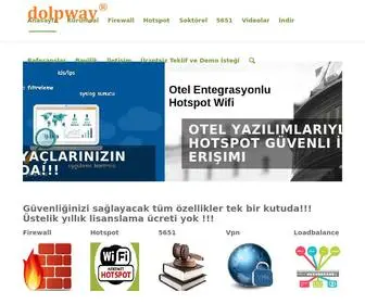 Logsistemleri.com(Dolpway Firewall Hotspot 5651 Log Sistemleri) Screenshot