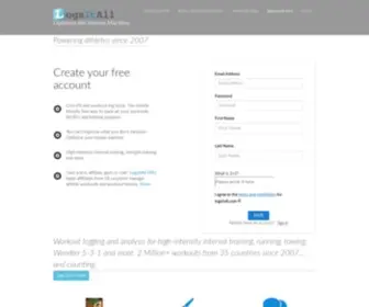Logsitall.com(CrossFit log book and workout tracker since 2007) Screenshot