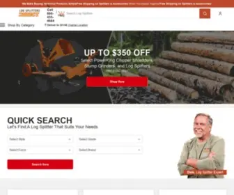 Logsplittersdirect.com(Log Splitters Direct) Screenshot