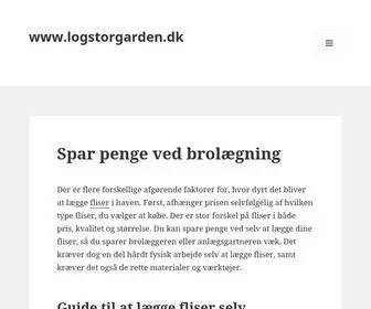 Logstorgarden.dk(logstorgarden) Screenshot