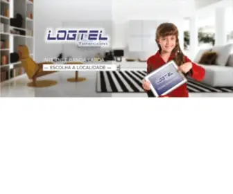 Logteltelecom.com.br(Logtel Internet) Screenshot